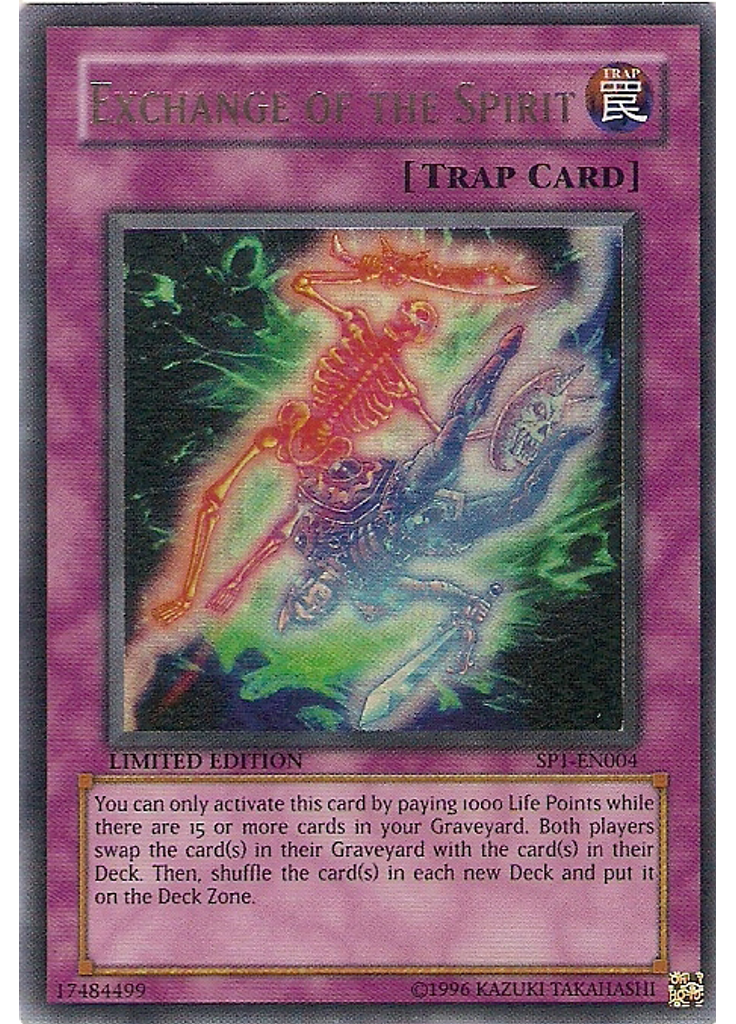Exchange of the Spirit