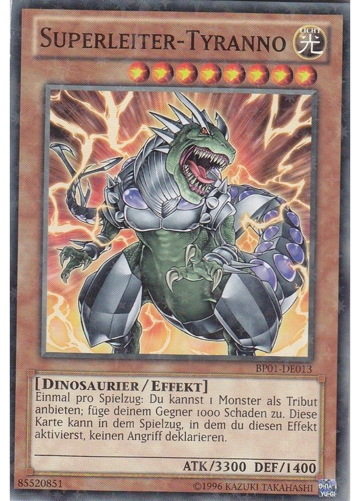 Superleiter-Tyranno (Starfoil Rare Unlimited)
