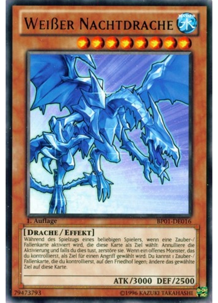 Weißer Nachtdrache