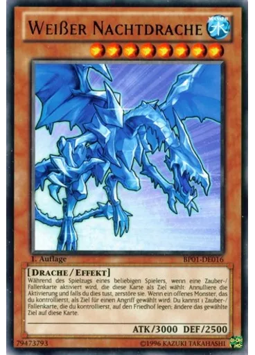 Weißer Nachtdrache