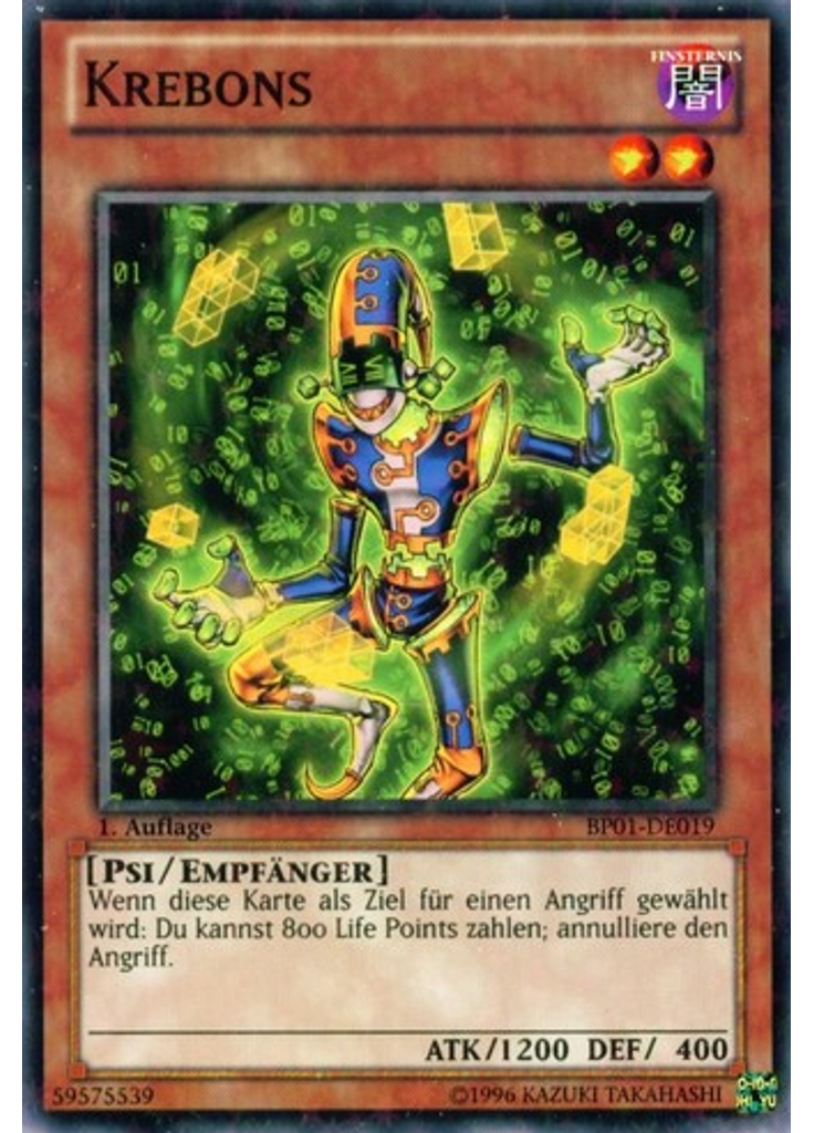 Krebons (Starfoil Rare 1st Edition)