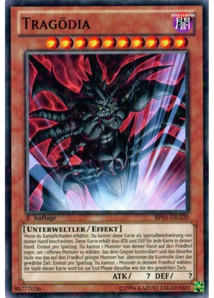 Tragödia (Starfoil Rare 1st Edition)