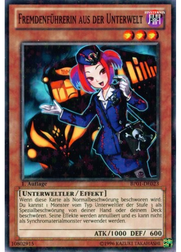 Fremdenführerin aus der Unterwelt (Starfoil Rare 1st Edition)