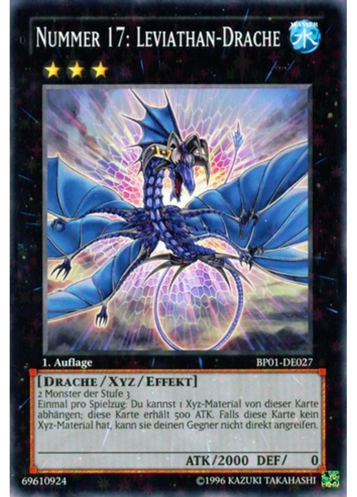 Nummer 17: Leviathan-Drache (Starfoil Rare 1st Edition)