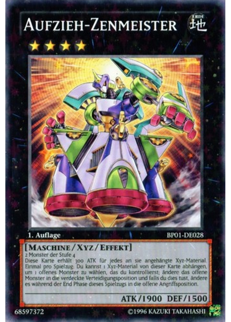 Aufzieh-Zenmeister (Starfoil Rare 1st Edition)