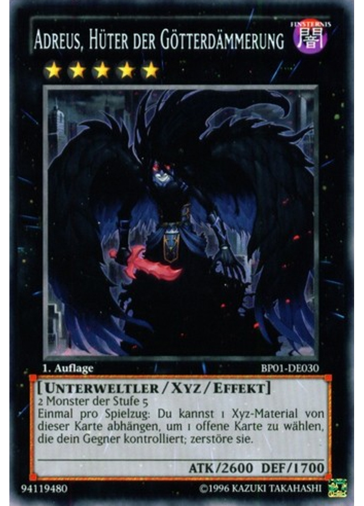 Adreus, Hüter der Götterdämmerung