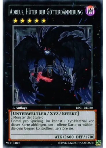 Adreus, Hüter der Götterdämmerung