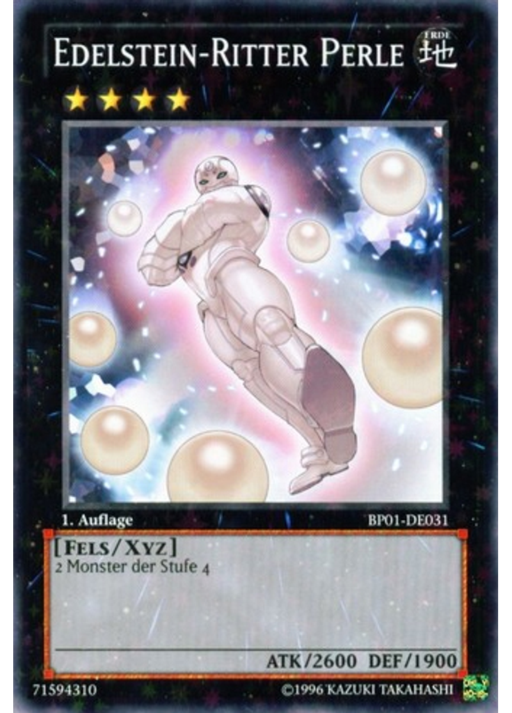 Edelstein-Ritter Perle (Starfoil Rare 1st Edition)