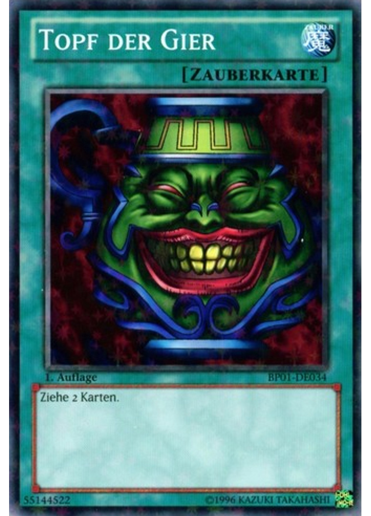 Topf der Gier (Starfoil Rare 1st Edition)