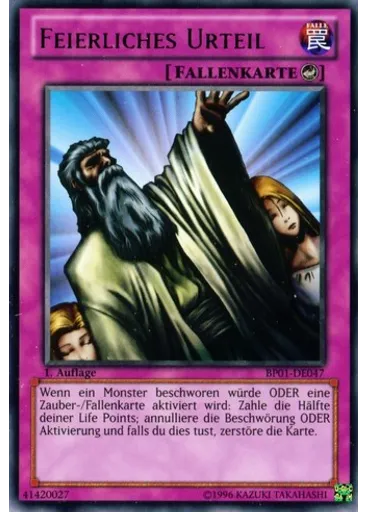 Feierliches Urteil