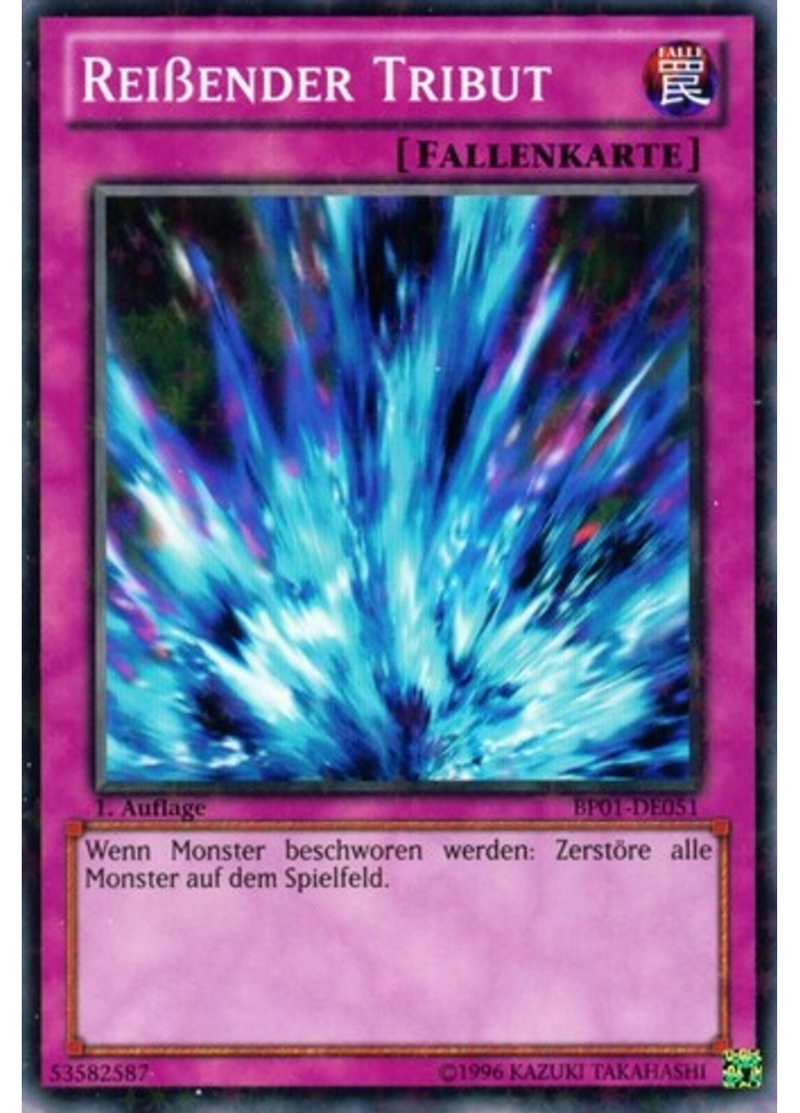 Reißender Tribut (Starfoil Rare 1st Edition)