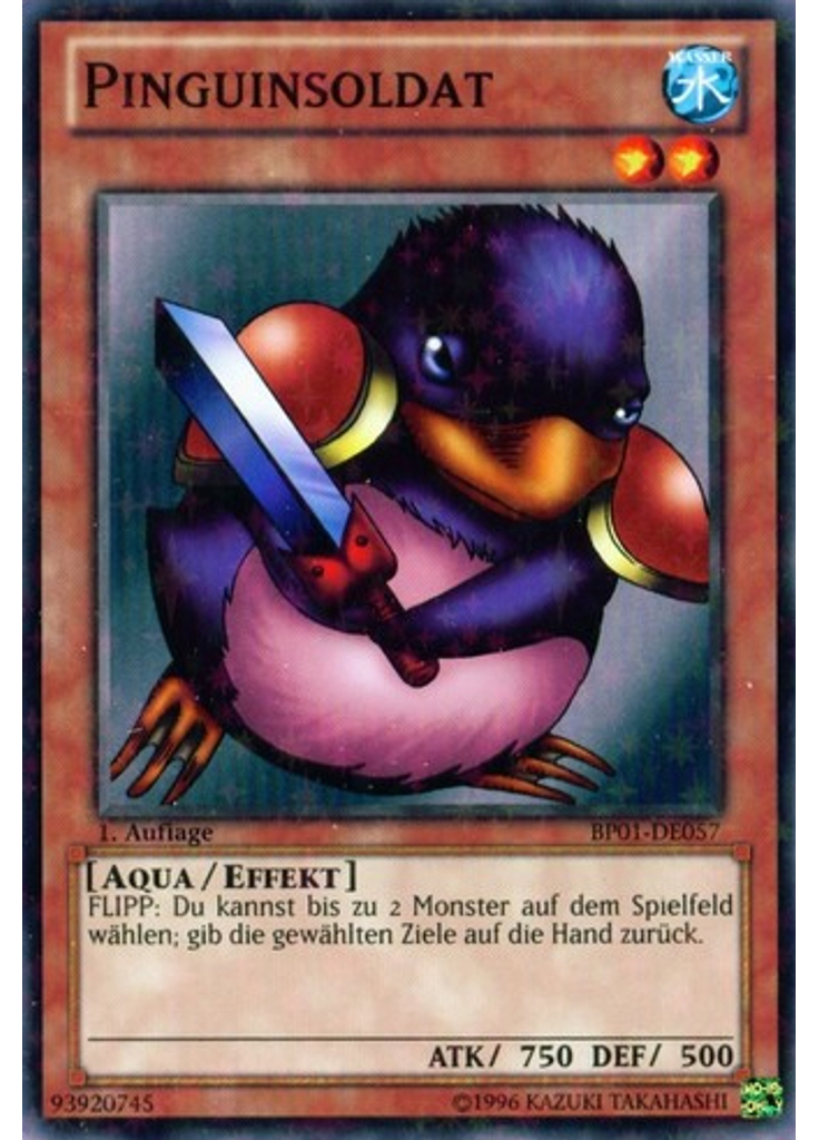 Pinguinsoldat (Starfoil Rare 1st Edition)