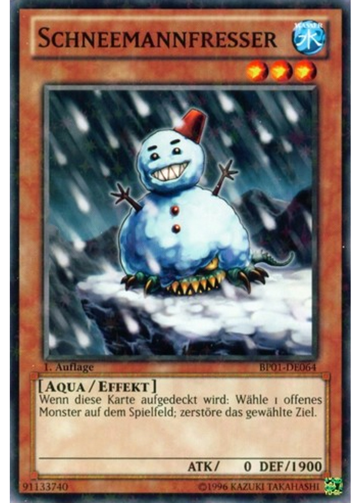 Schneemannfresser (Starfoil Rare 1st Edition)