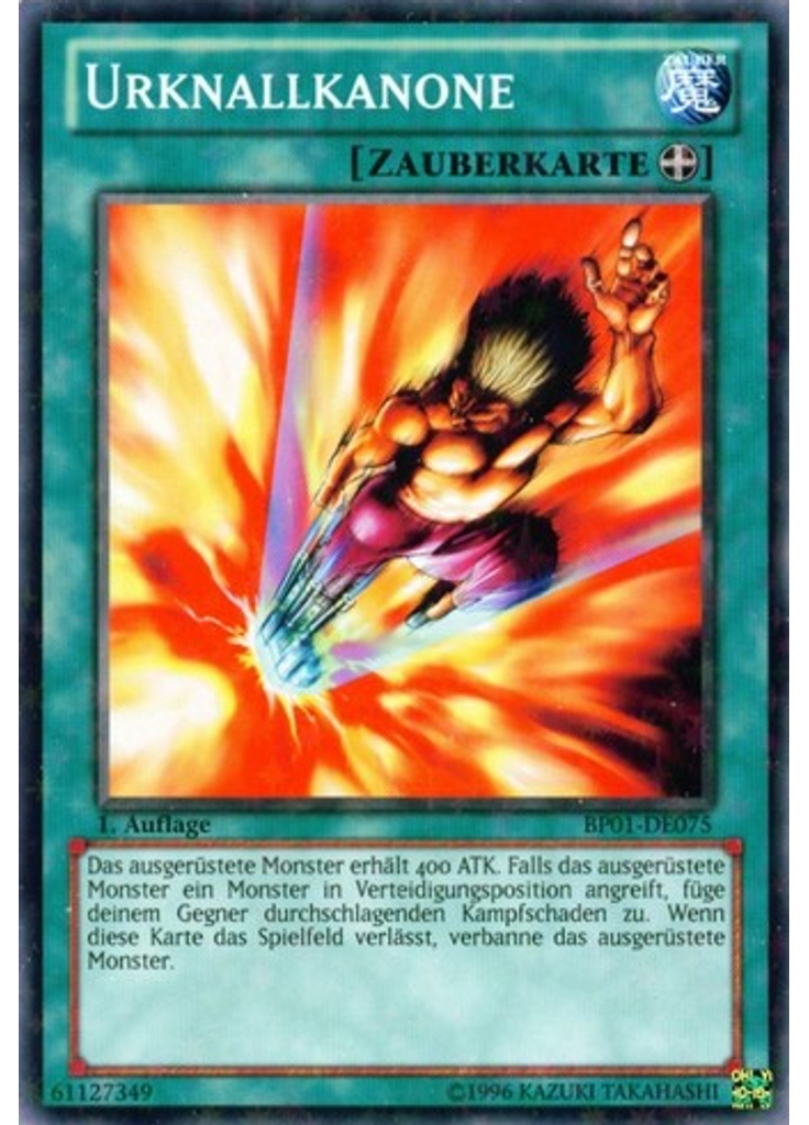Urknallkanone (Starfoil Rare 1st Edition)