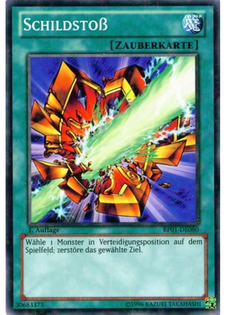 Schildstoß (Starfoil Rare 1st Edition)