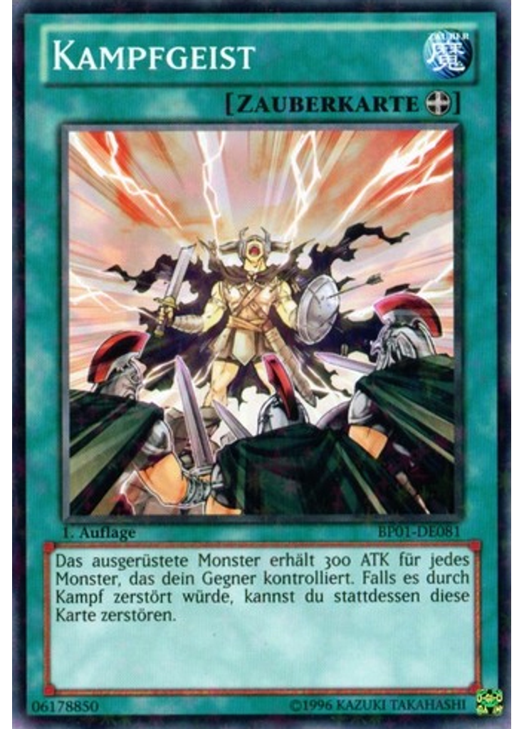 Kampfgeist (Starfoil Rare 1st Edition)