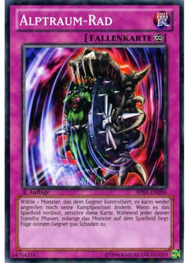 Alptraum-Rad (Starfoil Rare 1st Edition)
