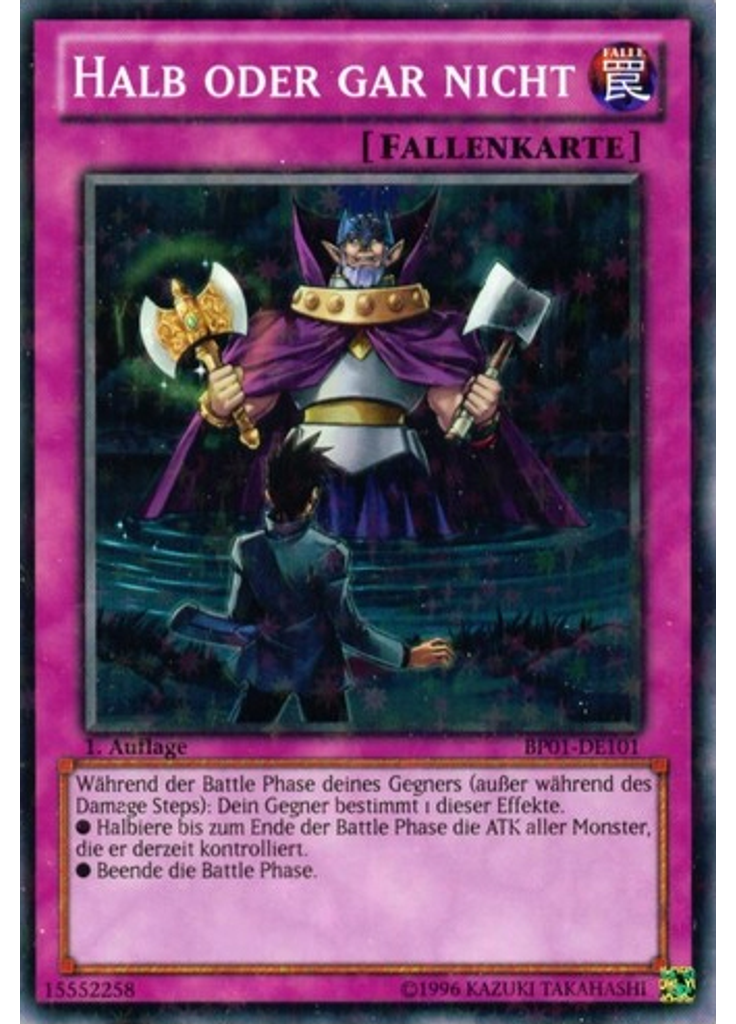 Halb oder gar nicht (Starfoil Rare 1st Edition)