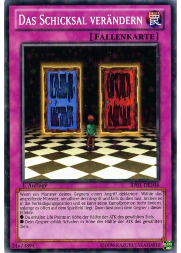 Das Schicksal verändern (Starfoil Rare 1st Edition)