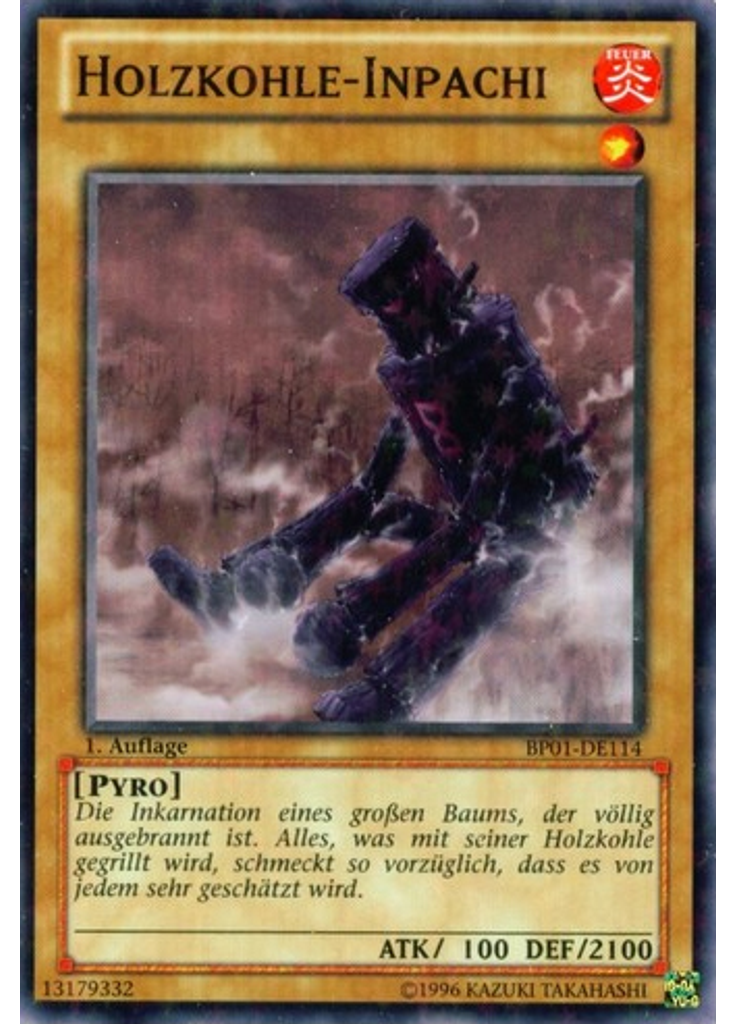 Holzkohle-Inpachi (Starfoil Rare 1st Edition)