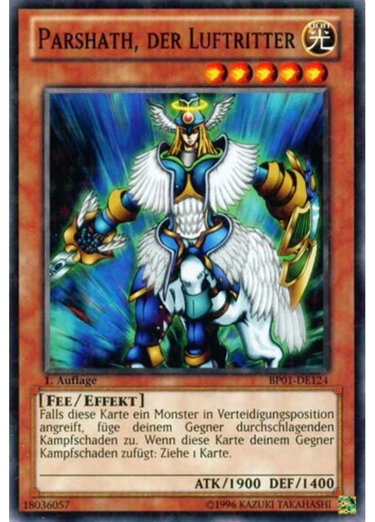 Parshath, der Luftritter (Starfoil Rare 1st Edition)