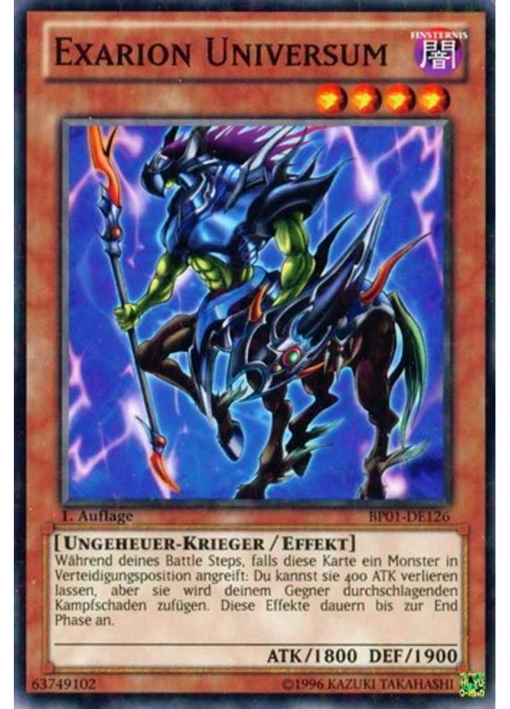 Exarion Universum (Starfoil Rare 1st Edition)
