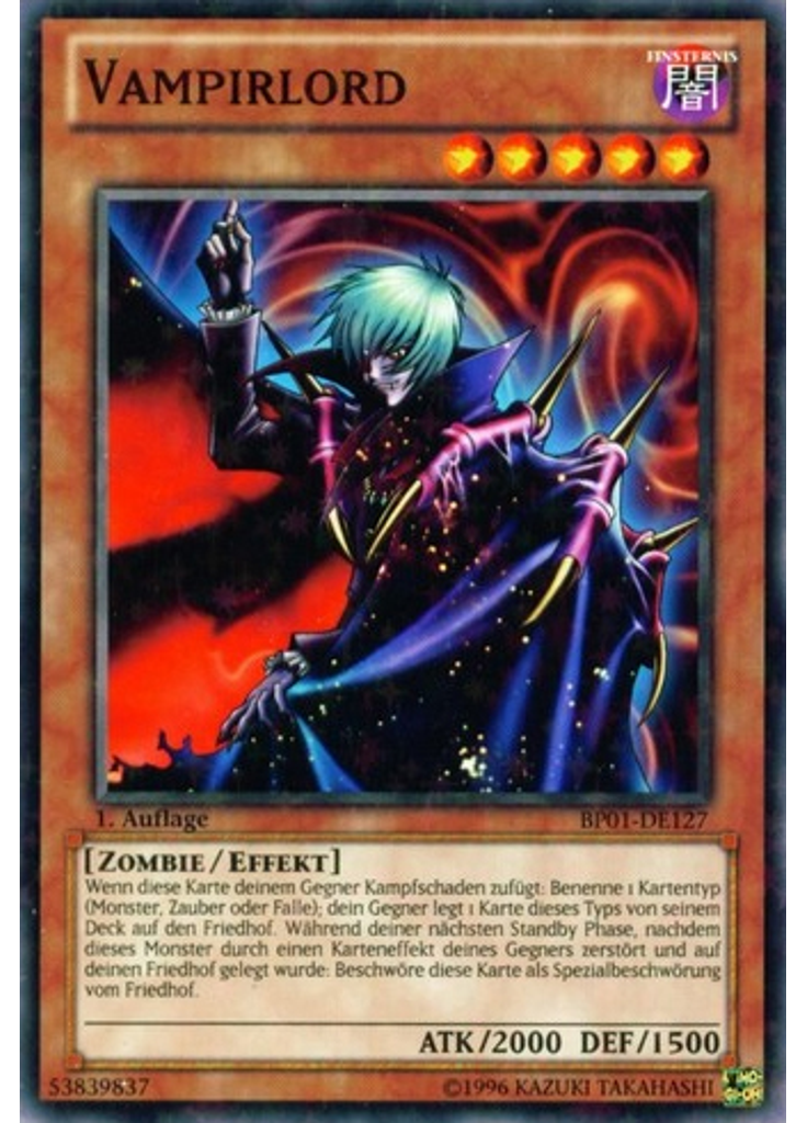 Vampirlord (Starfoil Rare 1st Edition)