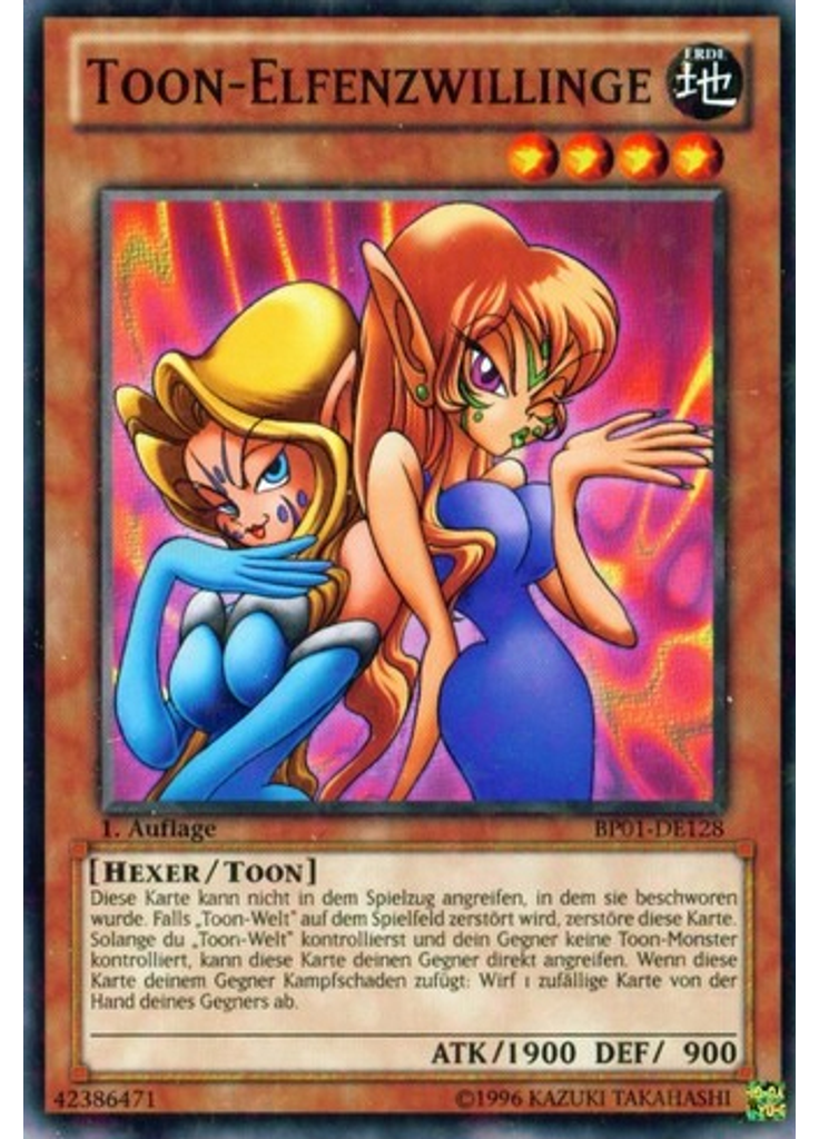 Toon-Elfenzwillinge (Starfoil Rare 1st Edition)