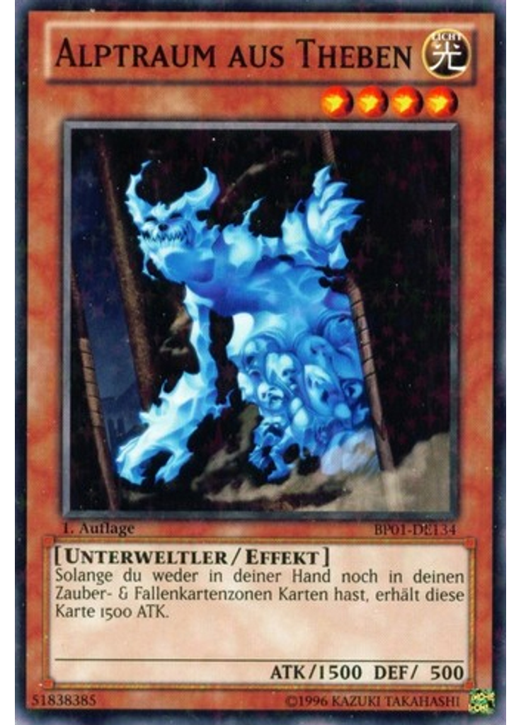 Alptraum aus Theben (Starfoil Rare 1st Edition)