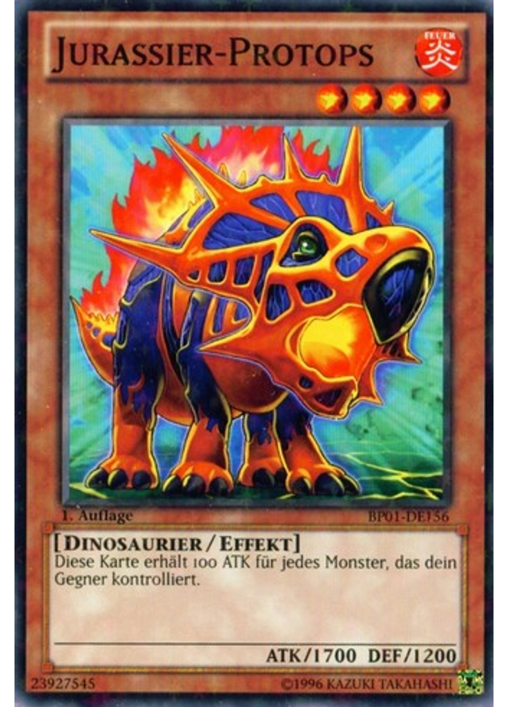 Jurassier-Protops (Starfoil Rare 1st Edition)