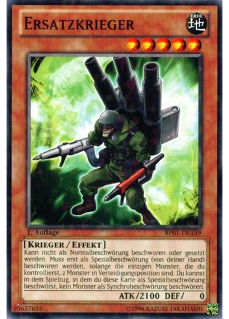 Ersatzkrieger (Starfoil Rare 1st Edition)