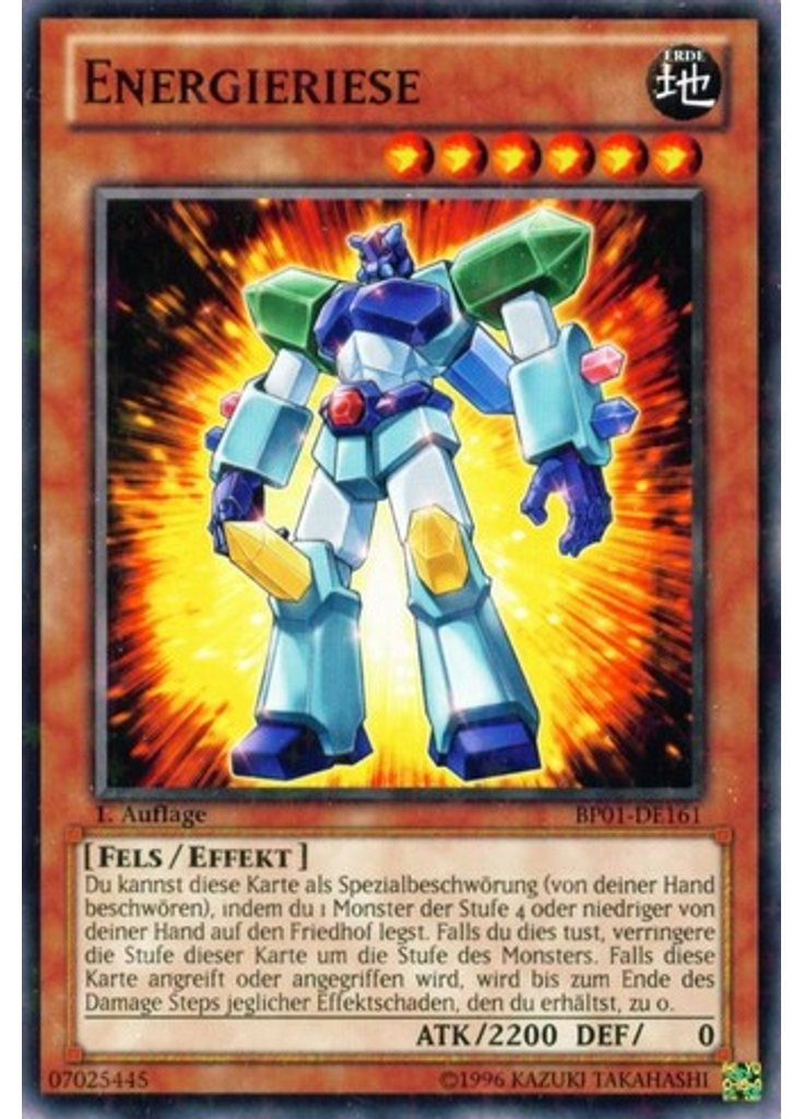 Energieriese (Starfoil Rare 1st Edition)