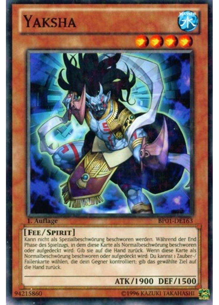 Yaksha (Starfoil Rare 1st Edition)