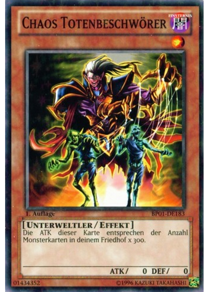 Chaos Totenbeschwörer (Starfoil Rare 1st Edition)