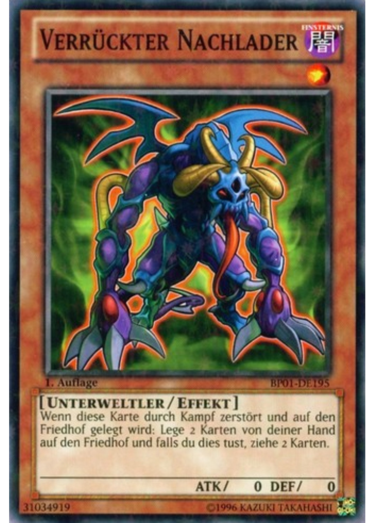 Verrückter Nachlader (Starfoil Rare 1st Edition)