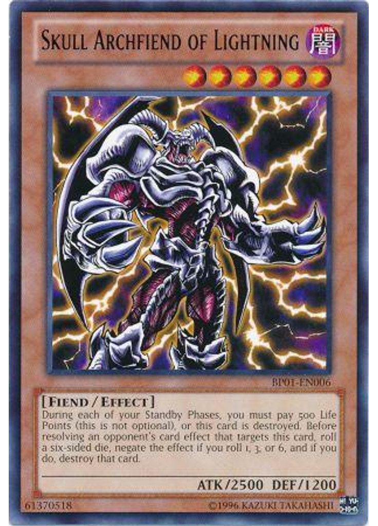 Skull Archfiend of Lightning (Rare Unlimited)