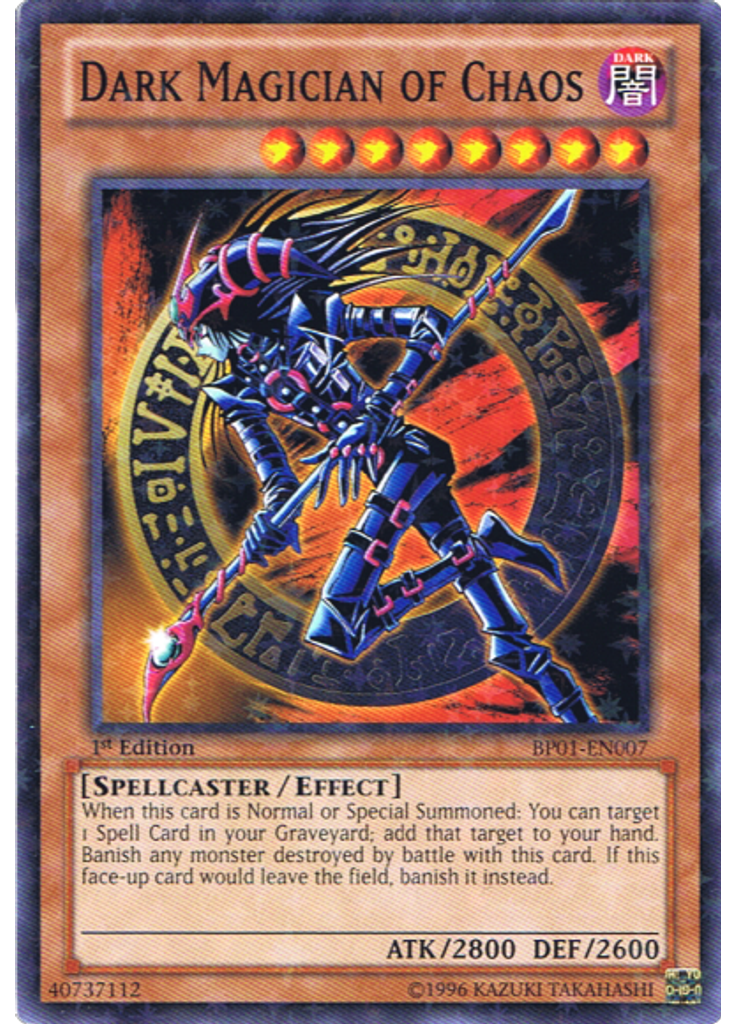 Dark Magician of Chaos (Starfoil Rare 1st Edition)