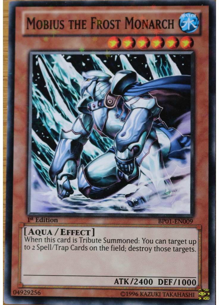 Mobius the Frost Monarch (Starfoil Rare 1st Edition)