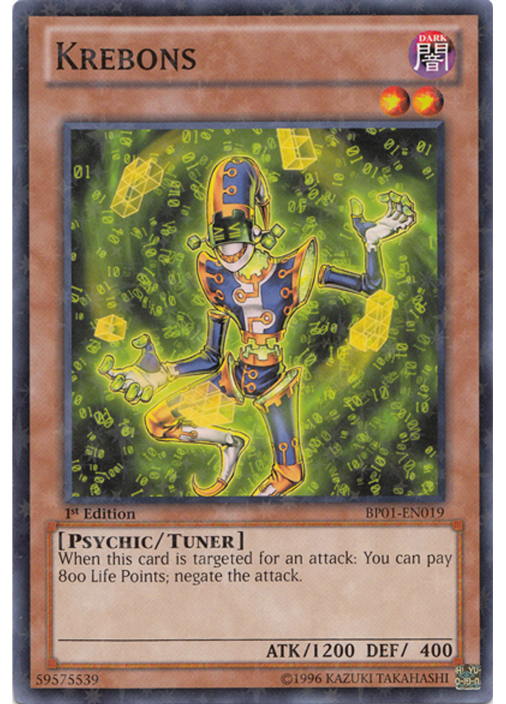 Krebons (Starfoil Rare 1st Edition)