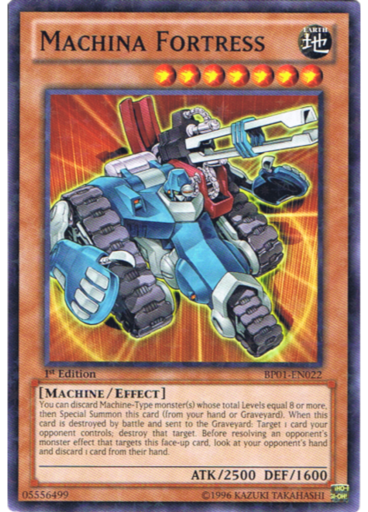 Machina Fortress (Starfoil Rare 1st Edition)