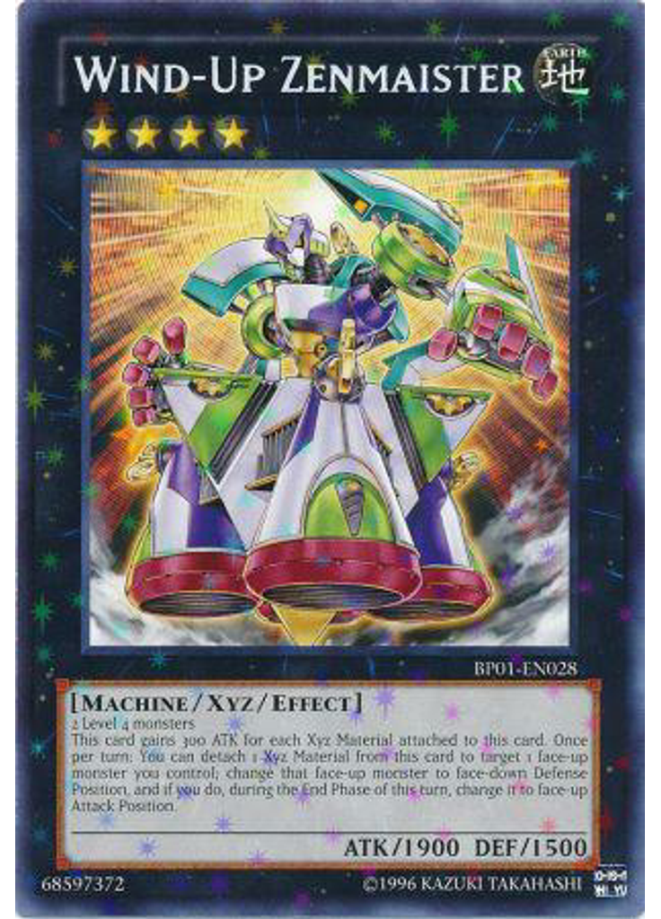 Wind-Up Zenmaister (Starfoil Rare Unlimited)