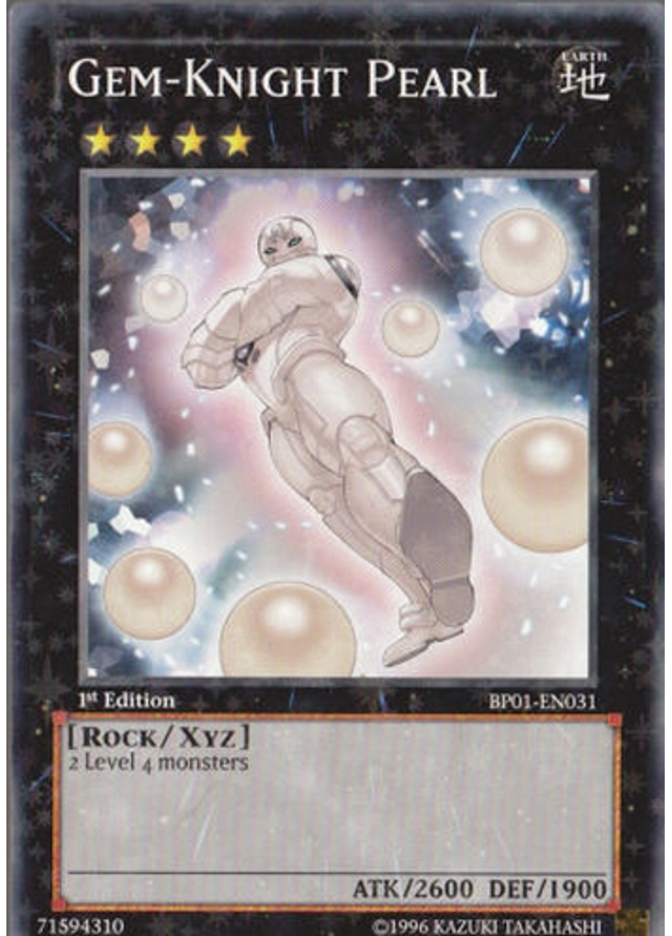 Gem-Knight Pearl (Starfoil Rare 1st Edition)