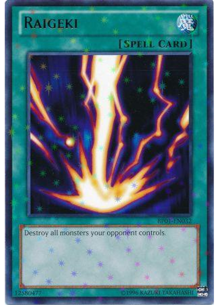 Raigeki (Starfoil Rare Unlimited)
