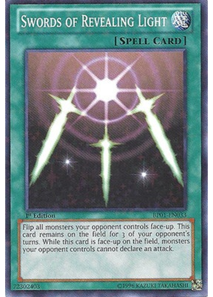Swords of Revealing Light (Starfoil Rare 1st Edition)