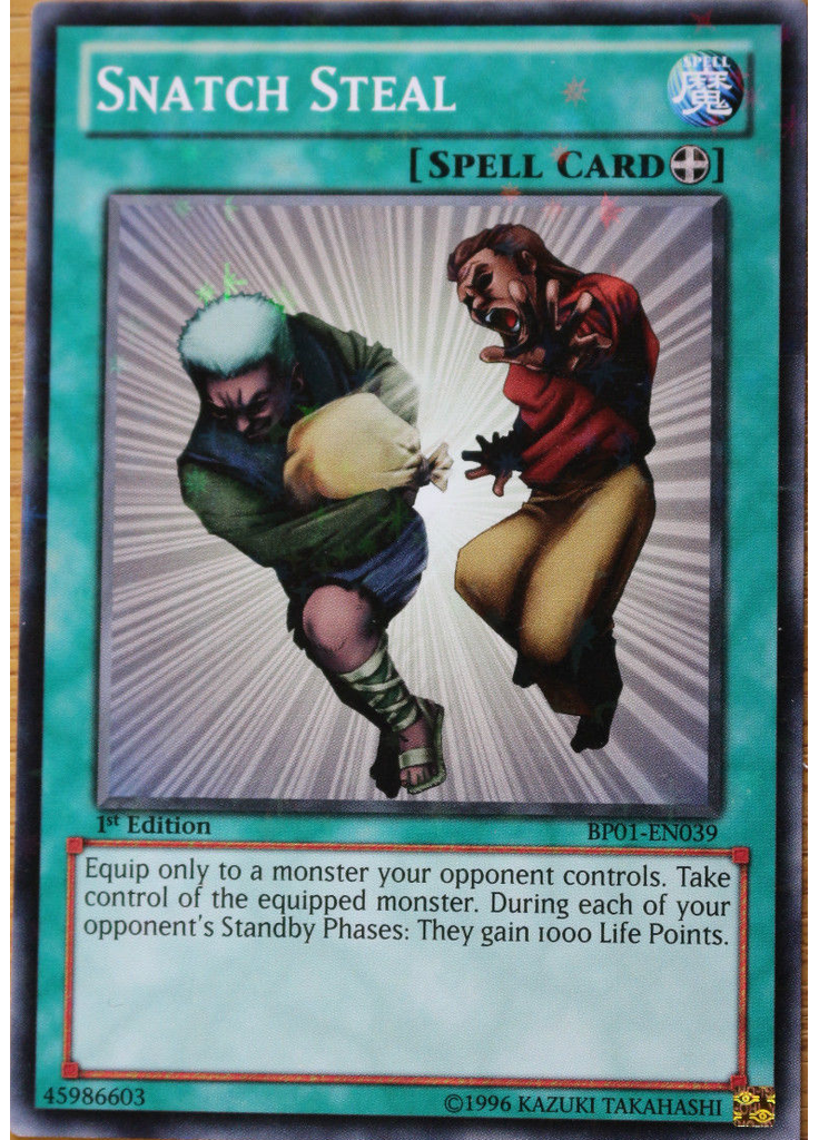 Snatch Steal (Starfoil Rare 1st Edition)