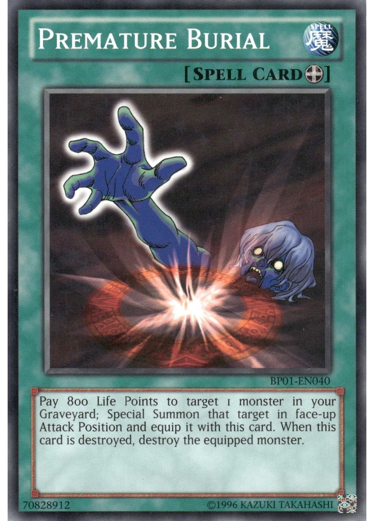Premature Burial (Starfoil Rare Unlimited)