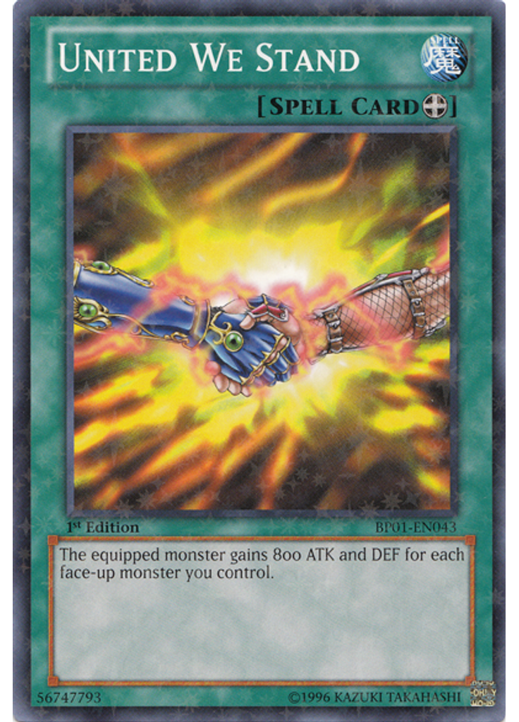United We Stand (Starfoil Rare 1st Edition)
