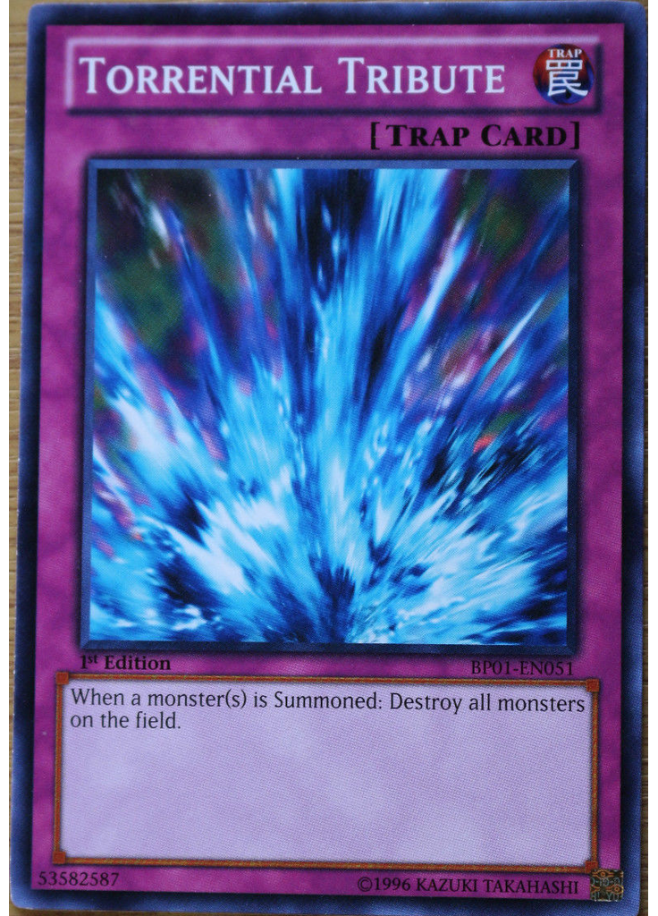 Torrential Tribute (Starfoil Rare 1st Edition)