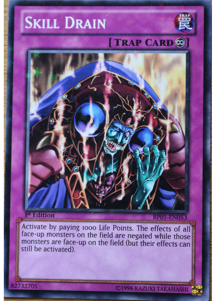 Skill Drain (Starfoil Rare 1st Edition)