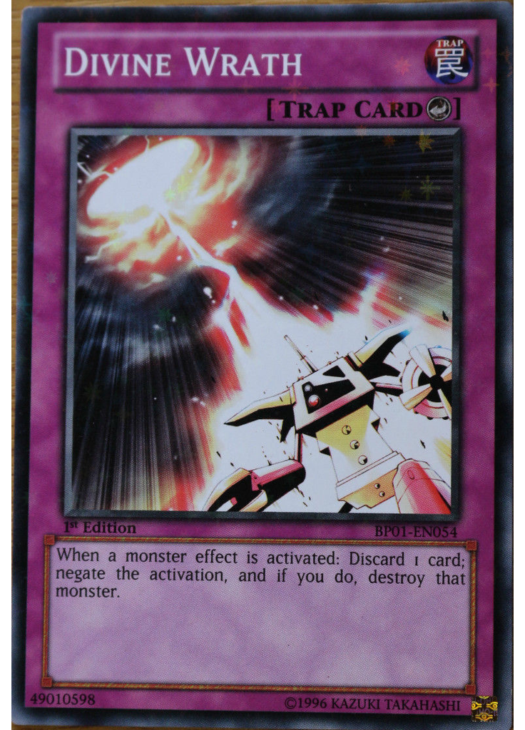 Divine Wrath (Starfoil Rare 1st Edition)